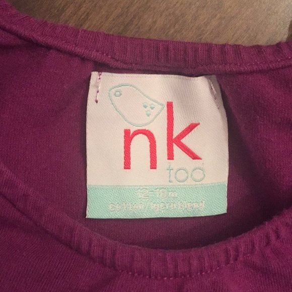 NK too owl dress w/ matching leggings size 12-18 m - Picture 3 of 9